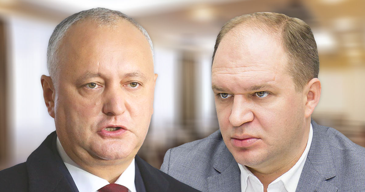 Додон – о Чебане: Он совершил ошибку, объявив себя проевропейцем. Коллаж: Point.md