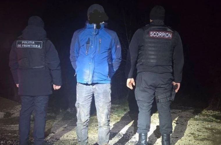 O persoană a fost reținută în sectorul de frontieră Valea Perjei.