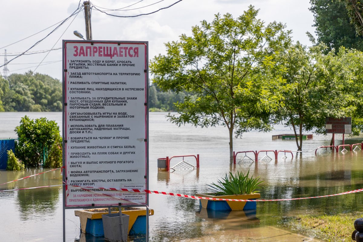 Запрет на купание в Днестре сохраняется.