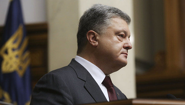Президент Украины Петр Порошенко.