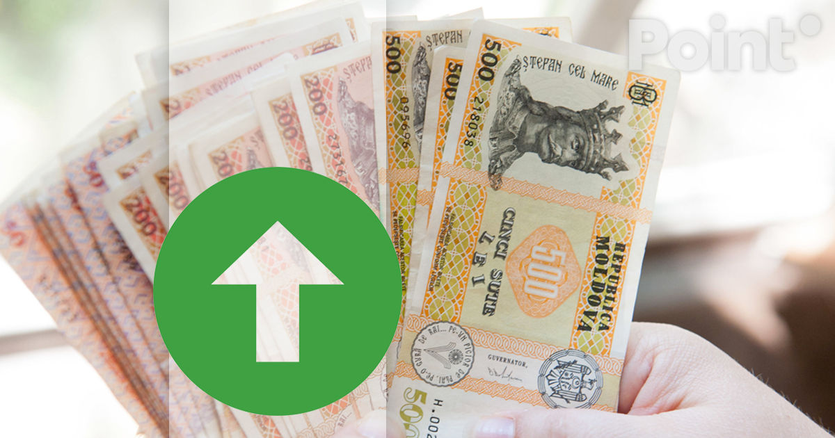 Salariul minim crește cu 500 de lei.