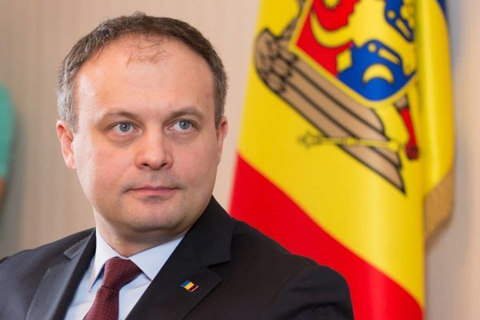 Спикер парламента РМ Андриан Канду.