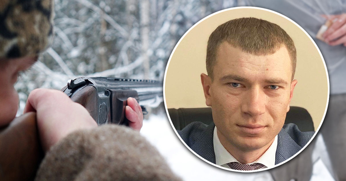 Ранение на охоте в Хынчештском районе получил глава природоохранной инспекции Василе Морару. Коллаж Point.md.