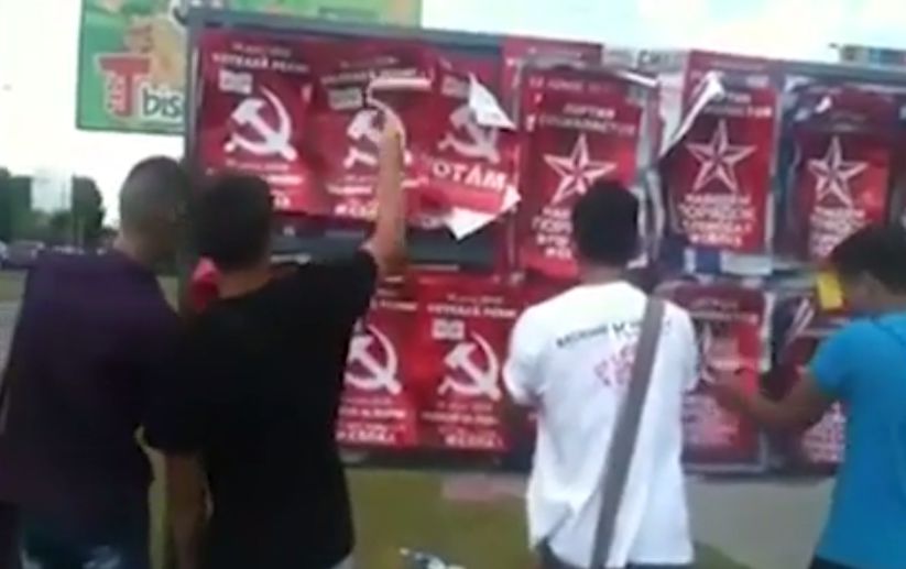 В Кишиневе развернулась борьба за агитационные площадки
