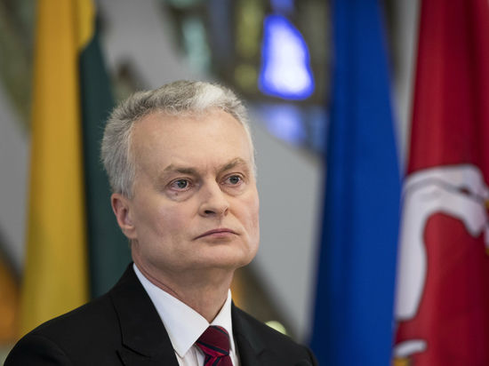Президент Литвы Гитанас Науседа.