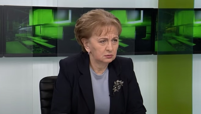 Спикер парламента Зинаида Гречаный. 