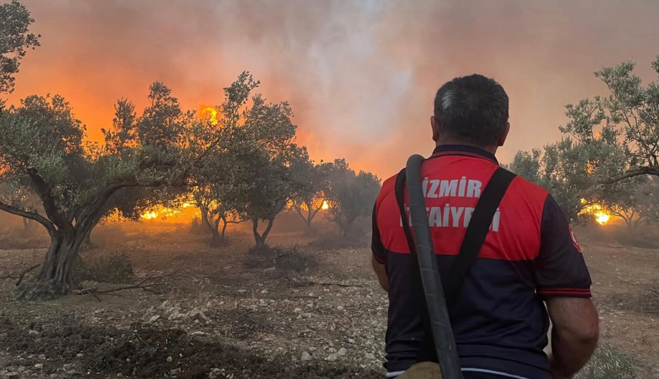 Incendiul de pădure din Izmir nu poate fi localizat deja de două zile.