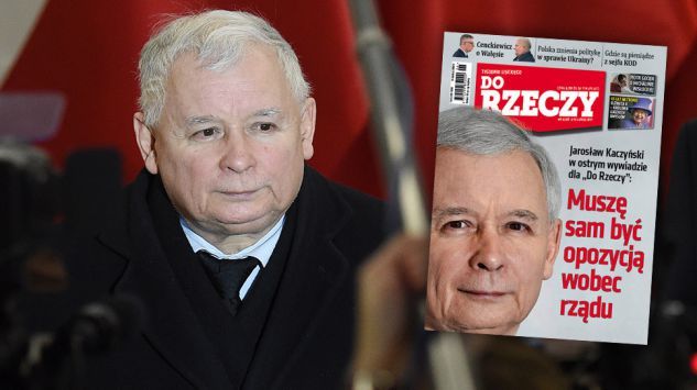 Лидер польской партии «Право и солидарность» Ярослав Качиньский.