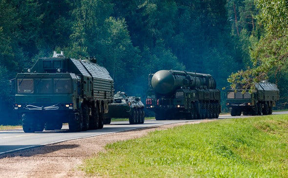 Минобороны России сообщило о проведении учений с использованием ядерных ракет.
