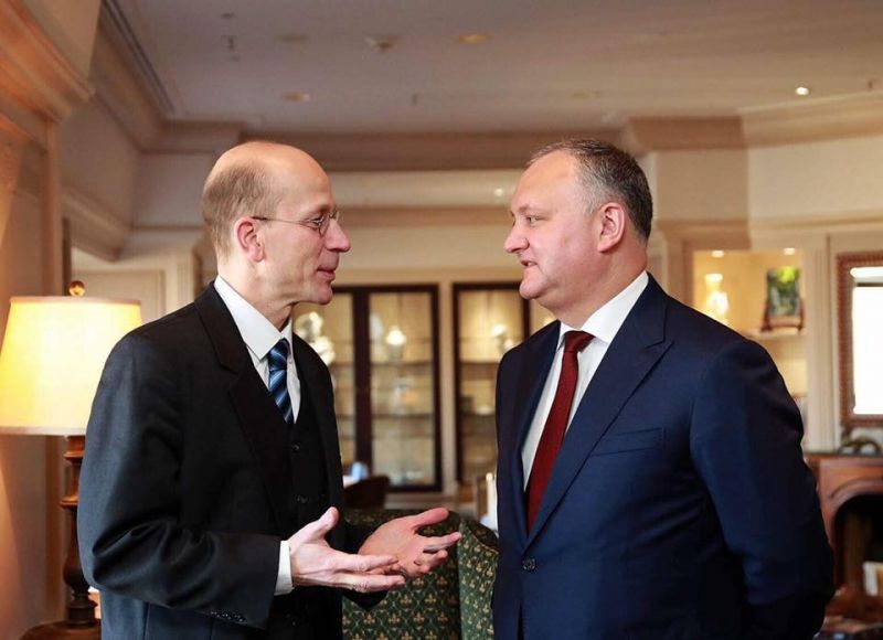 Igor Dodon a avut mai multe întrevederi cu reprezentanți ai Cancelarului Federal al Germaniei. 
