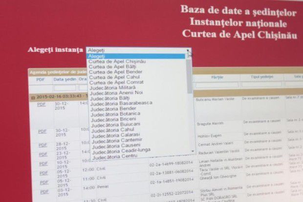 Datorită Programului Integrat de Gestionare a Dosarelor (PIGD), toate dosarele depuse sunt distribuite în mod aleatoriu judecătorilor și astfel este exclusă posibilitatea intervenției factorului uman în repartizarea dosarelor.