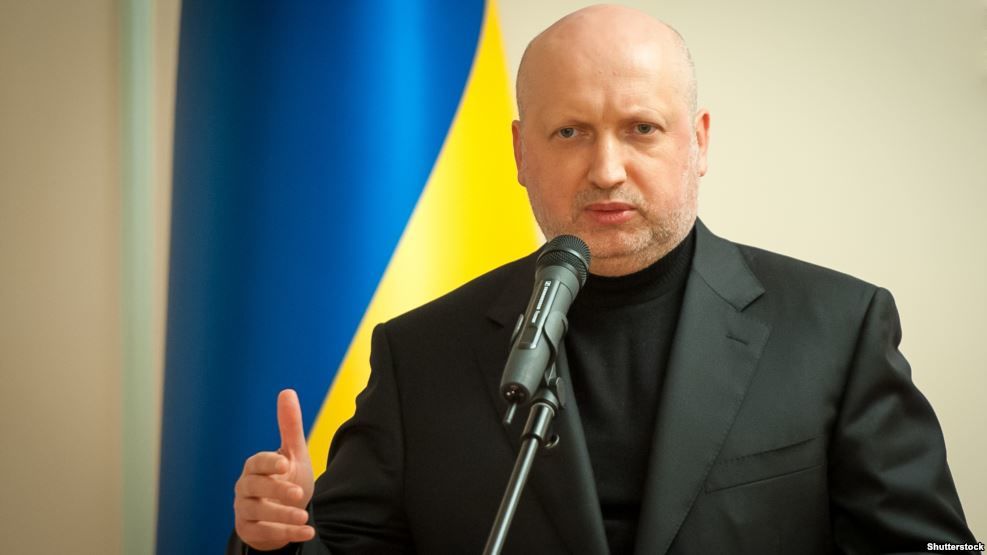 Секретарь Совета национальной безопасности и обороны (СНБО) Украины Александр Турчинов.