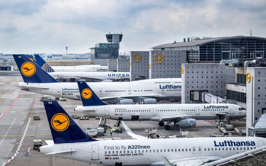 Забастовка персонала Lufthansa в Германии затронет 100 тыс пассажиров.