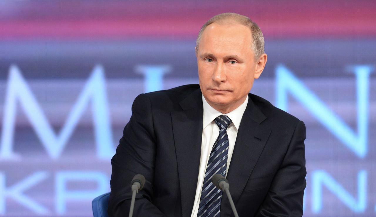 Российский лидер Владимир Путин.