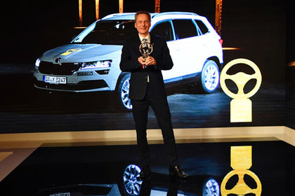 Skoda Karoq удостоен премии «Золотой руль» в номинации «Компактный SUV».