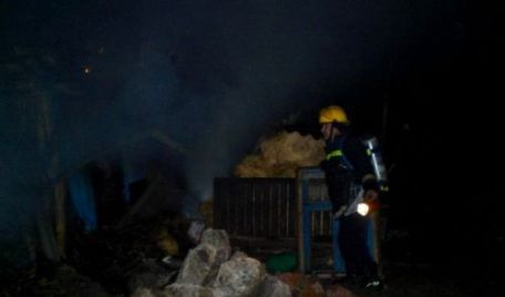 Пожар был локализирован за два часа.