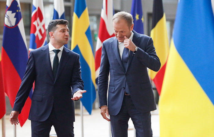 Зеленский назвал вступление Украины в ЕС концом имперского проекта России.