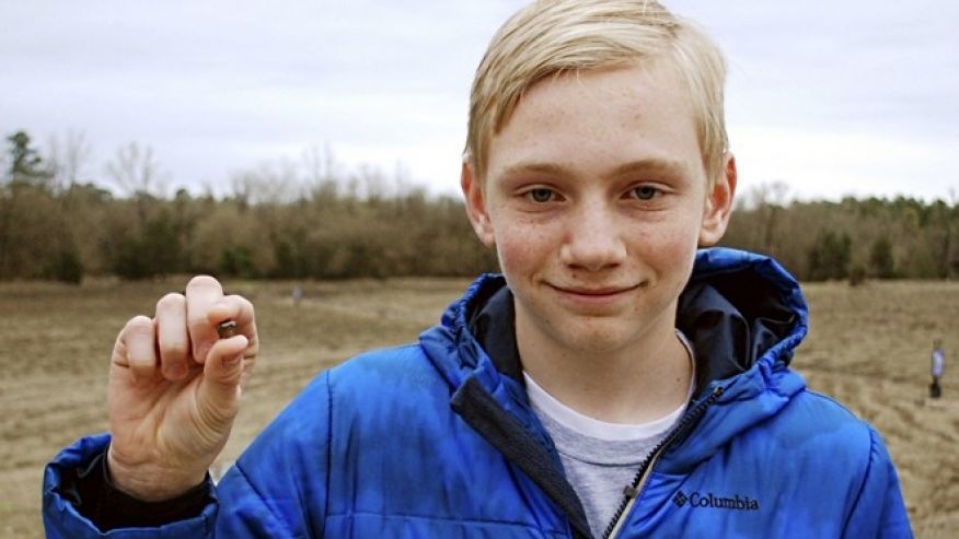 Обладателем драгоценного камня стал 14-летний школьник Калел Лэнгфорд. Фото: РИА