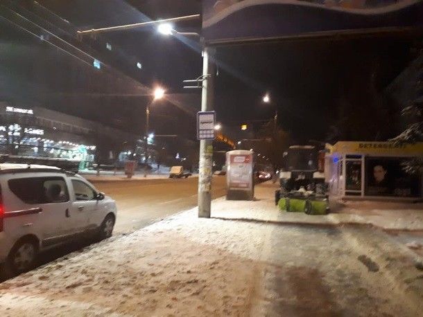 Кишиневские дороги убираются от снега в режиме 24 часов в сутки.