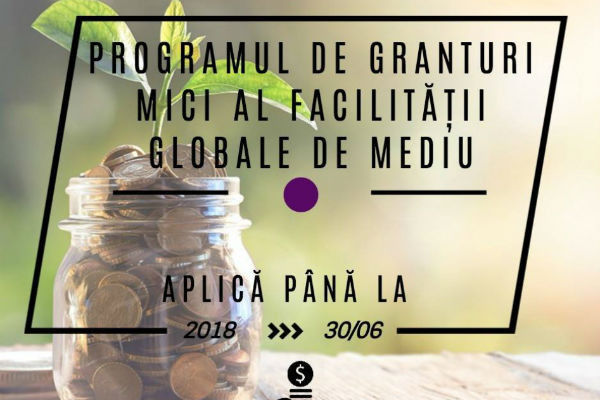 Concurs de granturi pentru activități de protejare a mediului