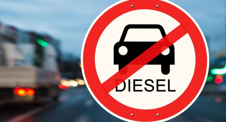 В городах Северной Италии с осени 2025 года вводят запрет на въезд дизельных авто.