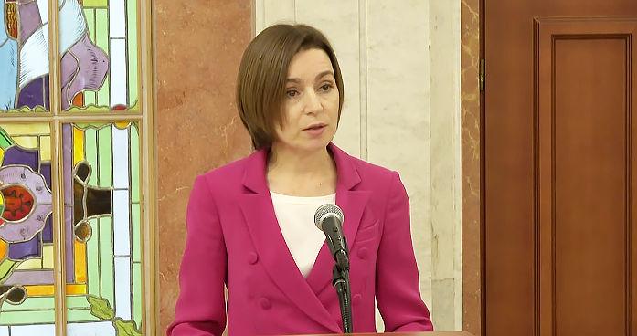 Президент Республики Молдова Майя Санду. 