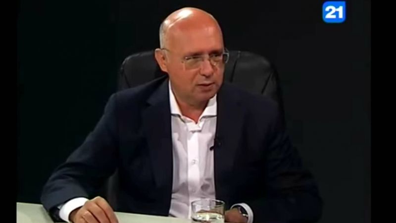 Бывший премьер-министр, вице-председатель Демпартии Молдовы Павел Филип.