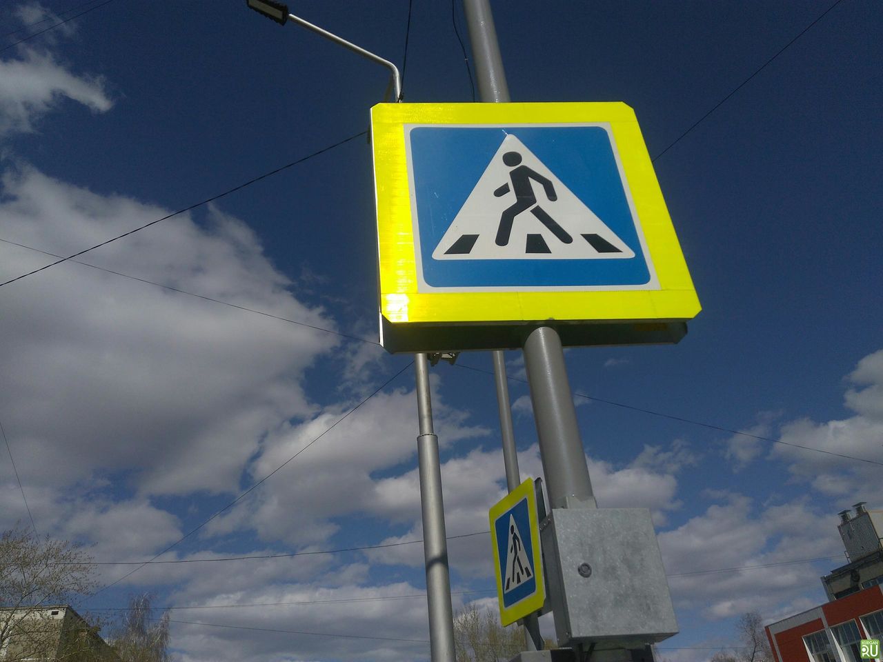 Всё произошло в тот момент, когда 9-летняя девочка переходила дорогу по правилам.