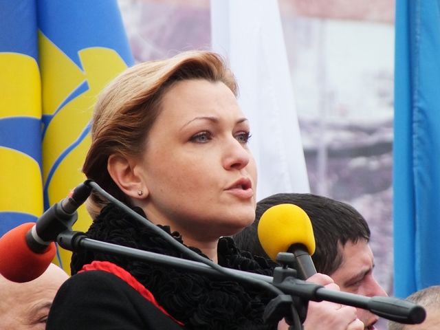Депутат Верховной рады Украины Оксана Продан.