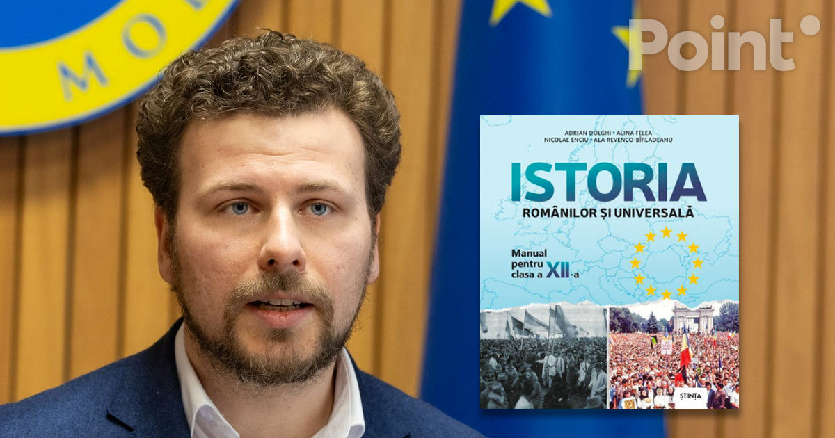 Perciun, despre nemulțumirea față de noile manuale de istorie: Dezinformează în manieră clasică.