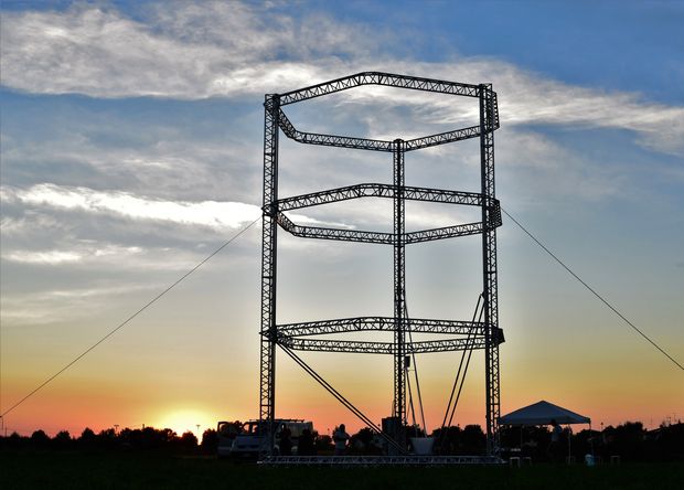 Строительный 3D-принтер The BigDelta.
