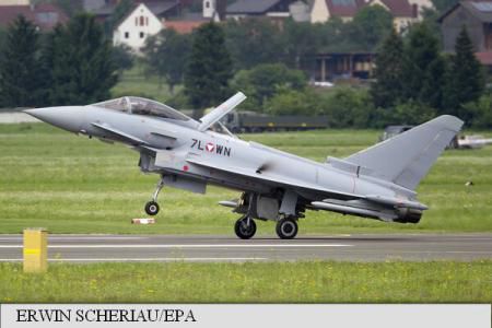 Austria vrea să renunțe la avioanele de luptă Eurofighter începând din 2020. 