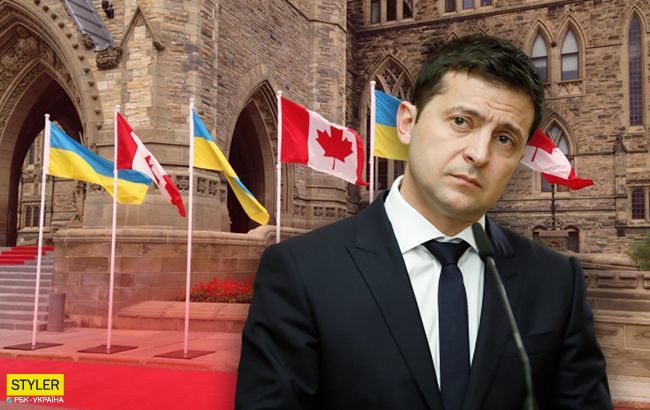Зеленский назвал канадцев жителями «Канадии». Фото: rbc.ua