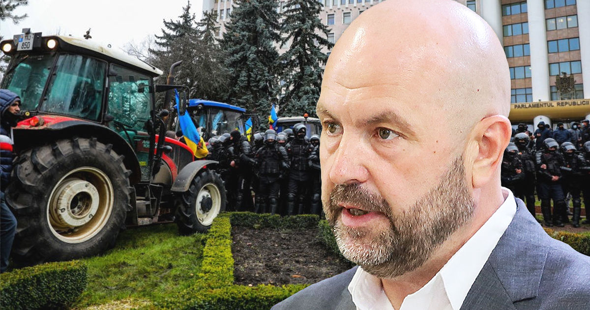 Министр сельского хозяйства Владимир Боля. Коллаж Point.md.