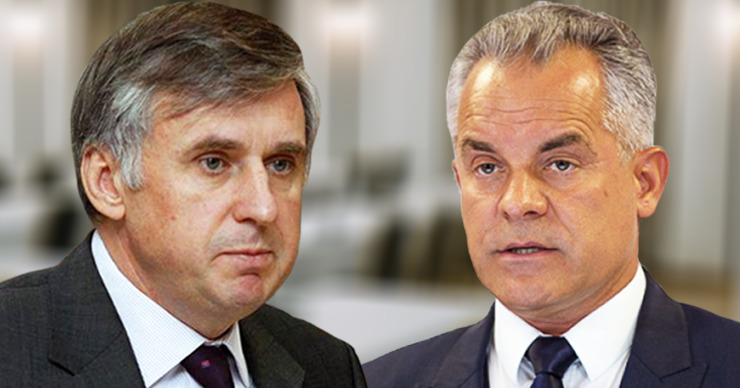 Ион Стурза: Плахотнюк давно сам себя уничтожил. Коллаж: Point.md.
