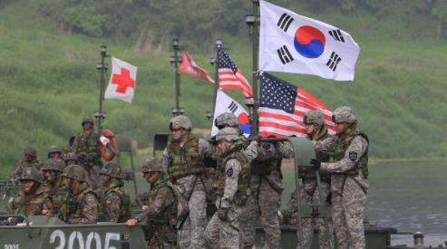 США и Республика Корея в начале марта начнут крупномасштабные военные маневры. Фото: ntdtv.ru