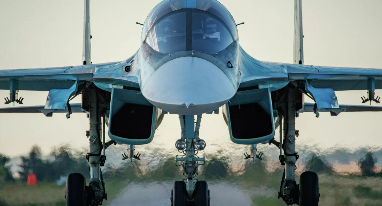В Воронежской области разбился бомбардировщик Су-34.
