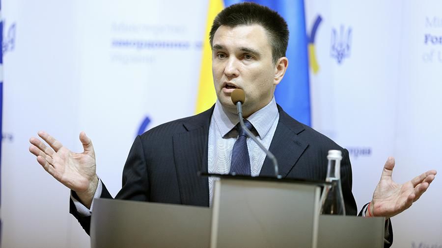 Министр иностранных дел Украины Павел Климкин.