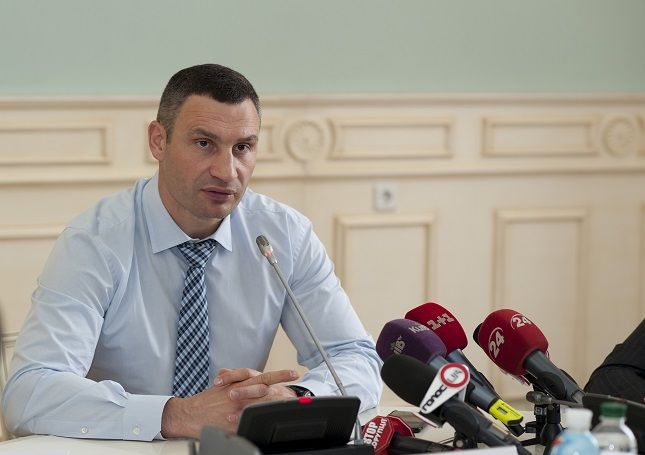 Mэр Киева Виталий Кличко.