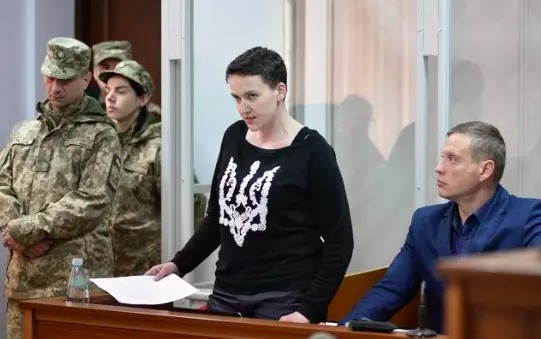 Депутат Верховной Рады Украины Надежда Савченко.