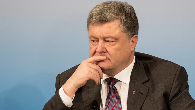 Президент Украины Петр Порошенко.