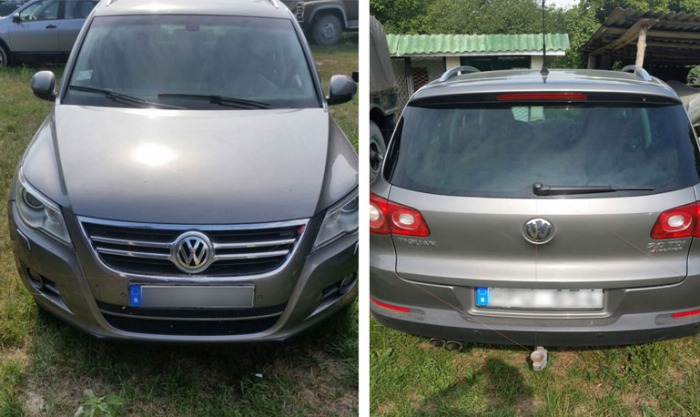 Conducea un automobil căutat de Interpol,dar nu știa despre asta. Foto: border.gov.md