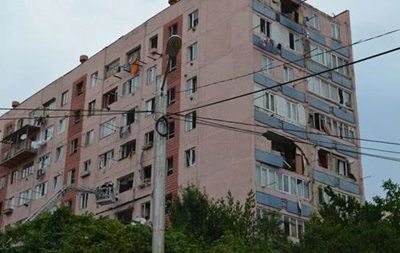 В жилом доме прогремел взрыв.