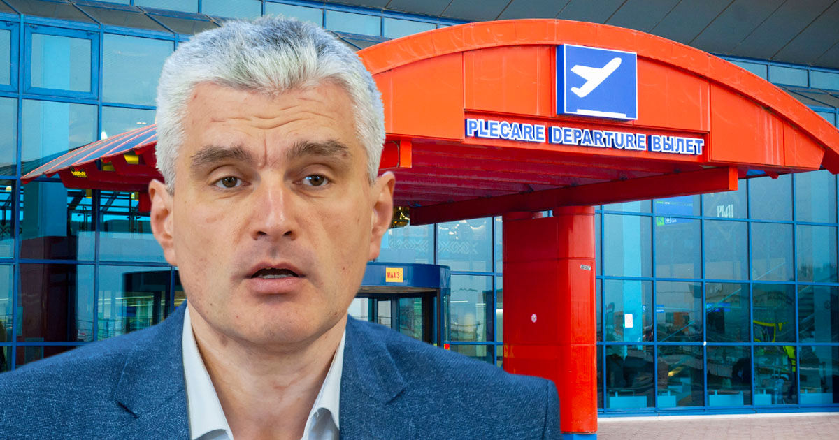 Слусарь: У АПС нет видения развития международного аэропорта Кишинева. Коллаж: Point.md