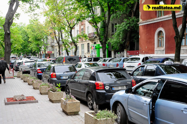 InfoTrafic ora 08:00. Străzile aglomerate din Capitală. Foto: realitatea.md