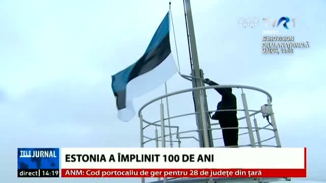 Estonia a împlinit 100 de ani. Ceremonii impresionante