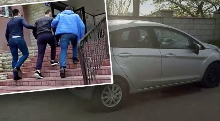 Полиция задержала мужчину, угнавшего автомобиль в столице. Коллаж: Point.md.