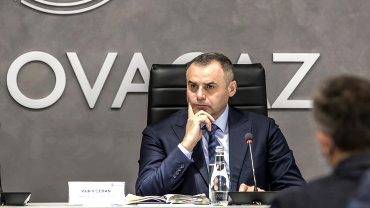 Глава Moldovagaz Вадим Чебан.