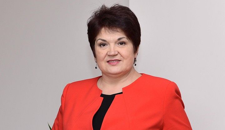 Глава Национальной кассы социального страхования Валентина Булига.