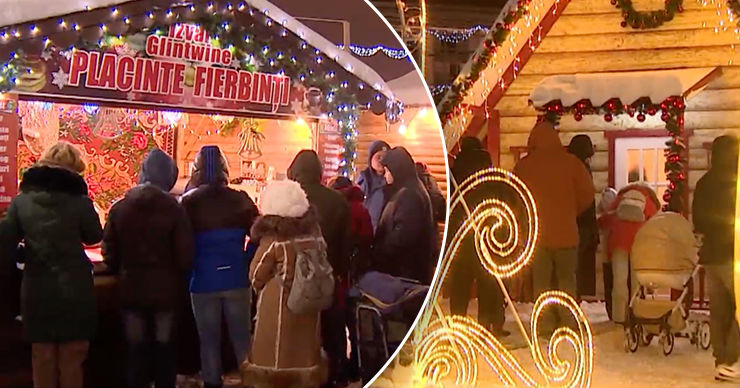 Многие жители Кишинева отмечали праздник в центре города.